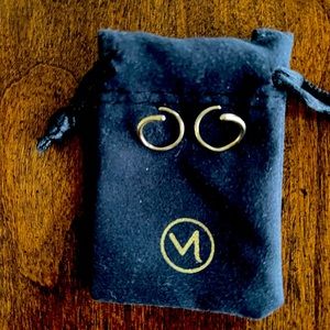 MEJURI Spiral Earrings 14K Gold